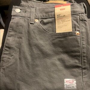 Levi's Men's 505 Regular Fit Jeans - Gray